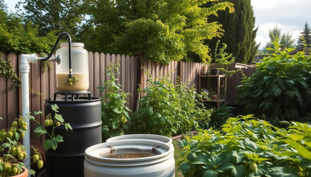 rainwater harvesting for homebrewing