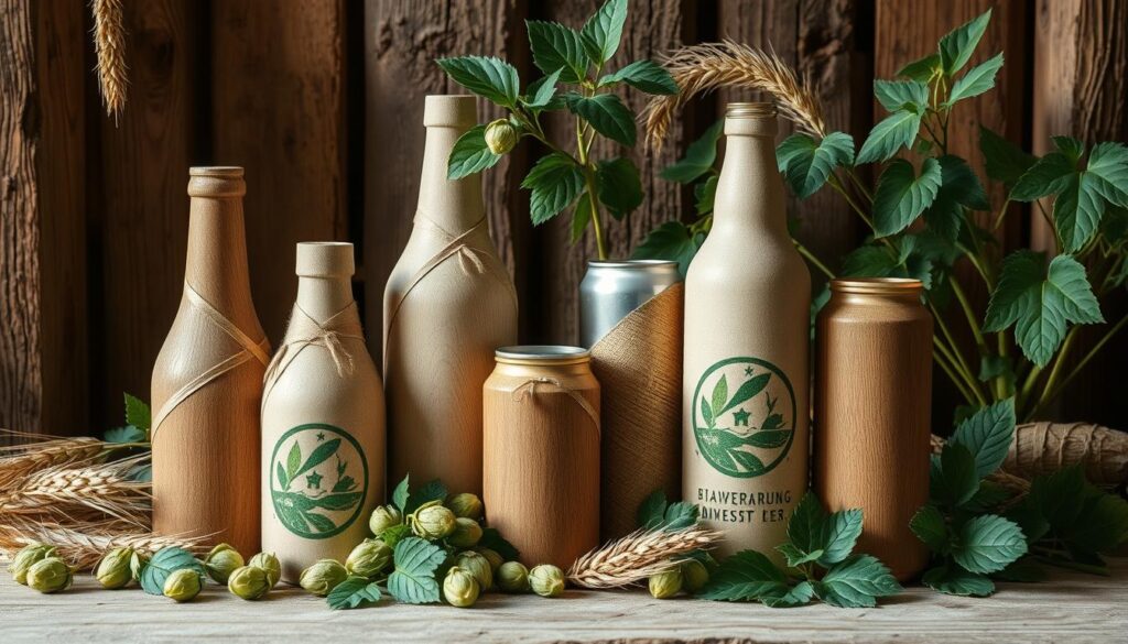 recyclable beer containers