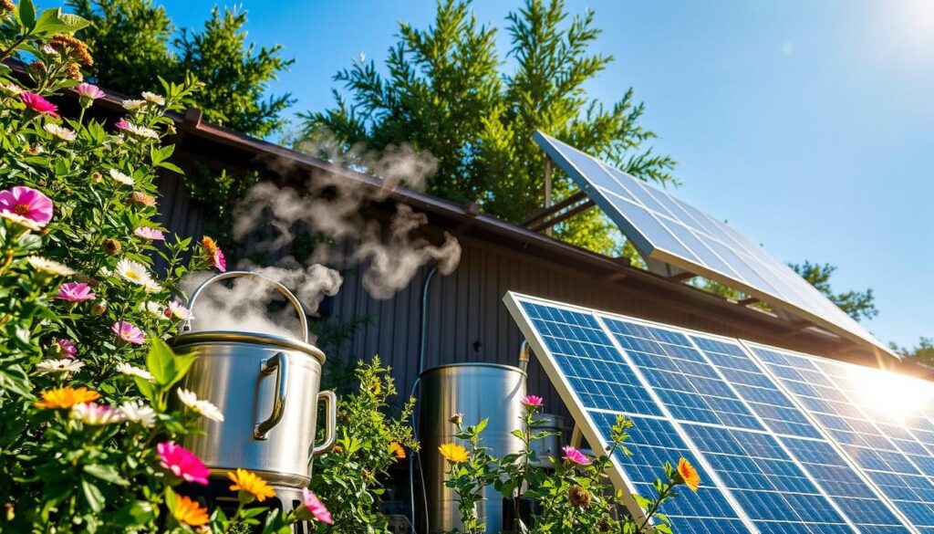 solar energy home brewing