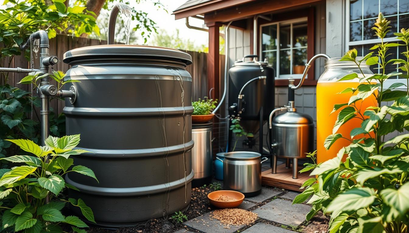 Rainwater Harvesting for Sustainable Home Brewing